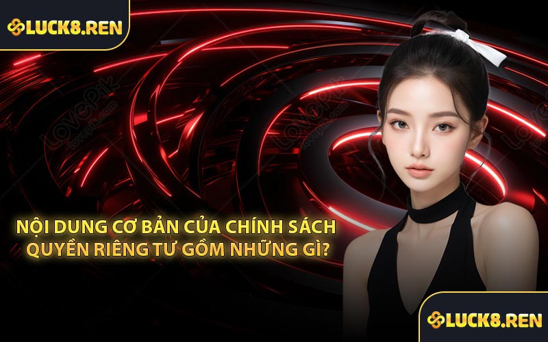 Nội dung cơ bản của chính sách quyền riêng tư gồm những gì?